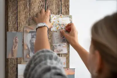 Tableau affichage liège Structure en bois