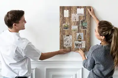Tableau affichage liège Structure en bois