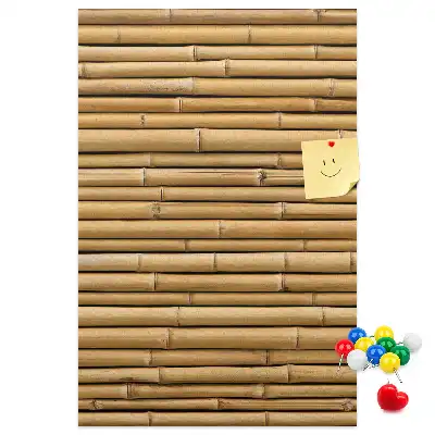 Tableau de liège décoratif Pousses de bambou