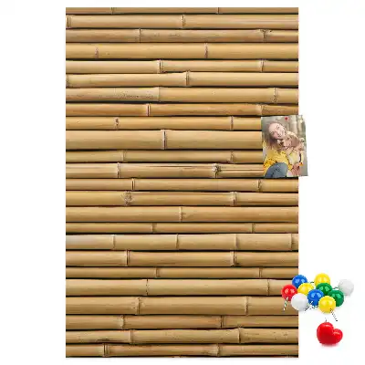 Tableau de liège décoratif Pousses de bambou