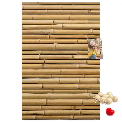 Tableau de liège décoratif Pousses de bambou