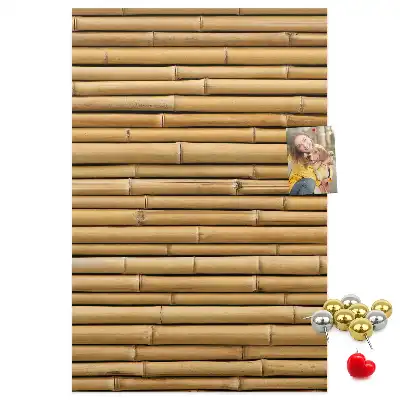 Tableau de liège décoratif Pousses de bambou