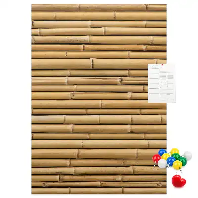 Tableau de liège décoratif Pousses de bambou