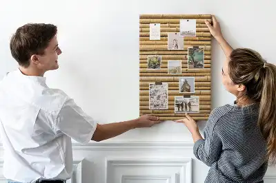Tableau de liège décoratif Pousses de bambou