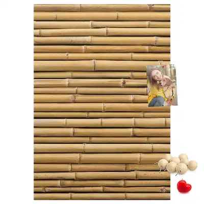 Tableau de liège décoratif Pousses de bambou
