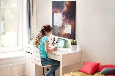 Tableau affichage liège Galaxie cosmique