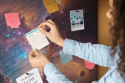 Tableau affichage liège Galaxie cosmique
