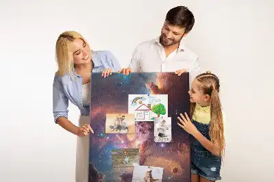 Tableau affichage liège Galaxie cosmique