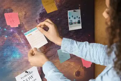 Tableau affichage liège Galaxie cosmique