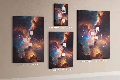 Tableau affichage liège Galaxie cosmique