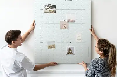 Tableau affichage liège Planification de voyage