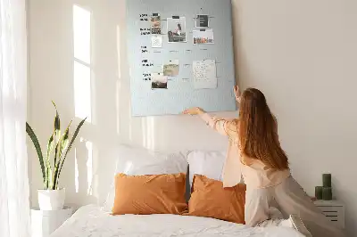 Tableau de liège décoratif Planificateur budgétaire