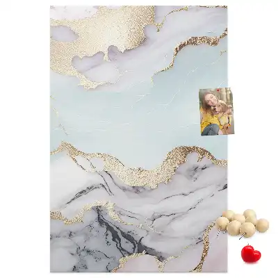 Tableau affichage liège Marbre classique