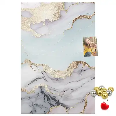 Tableau affichage liège Marbre classique