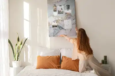 Tableau affichage liège Marbre classique