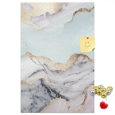 Tableau affichage liège Marbre classique