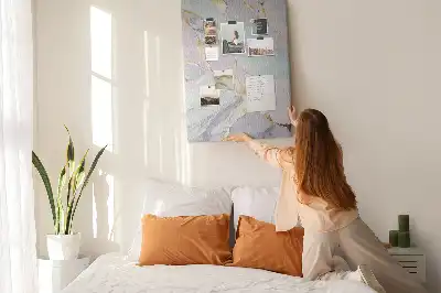 Image tableau en liège Marbre décoratif