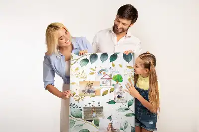 Tableau de liège décoratif Motif floral