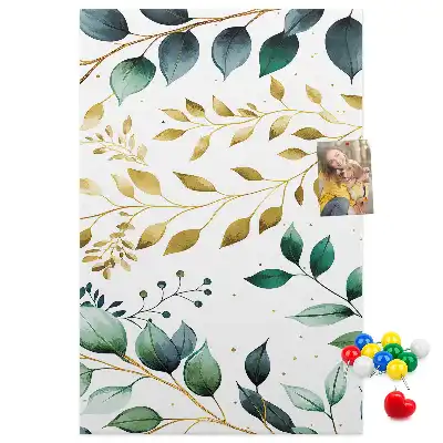 Tableau de liège décoratif Motif floral
