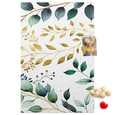 Tableau de liège décoratif Motif floral