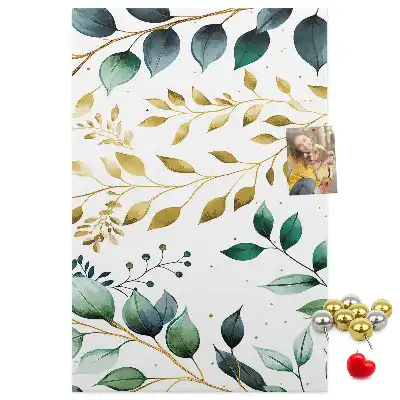 Tableau de liège décoratif Motif floral