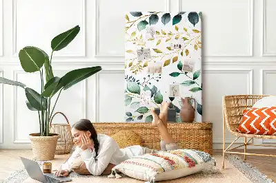 Tableau de liège décoratif Motif floral