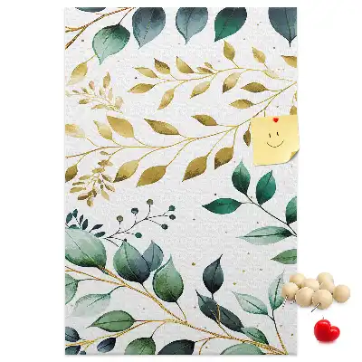 Tableau de liège décoratif Motif floral