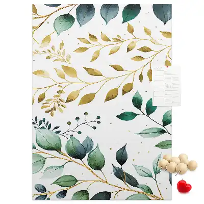 Tableau de liège décoratif Motif floral