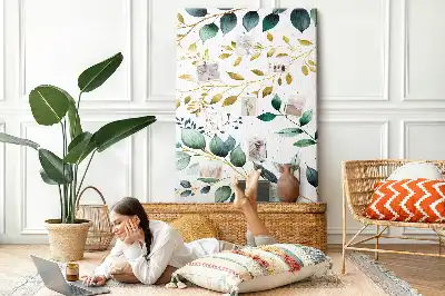 Tableau de liège décoratif Motif floral