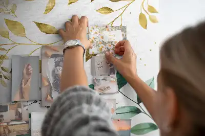 Tableau de liège décoratif Motif floral