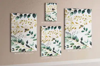 Tableau de liège décoratif Motif floral