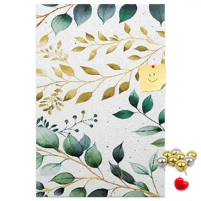 Tableau de liège décoratif Motif floral