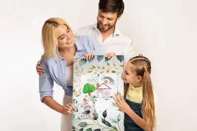 Tableau de liège décoratif Motif floral