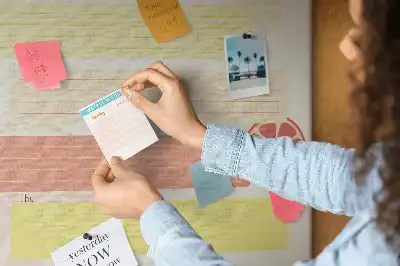 Tableau affichage liège Planificateur de menu
