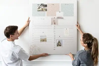 Image tableau en liège Agenda quotidien