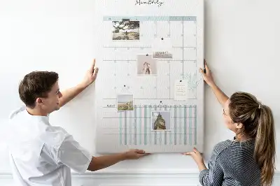 Tableau affichage liège Agenda mensuel