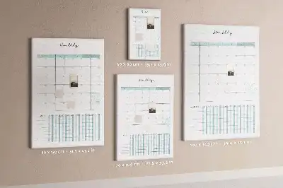 Tableau affichage liège Agenda mensuel