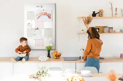 Image tableau en liège Planificateur annuel