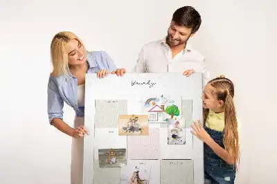 Image tableau en liège Planificateur annuel