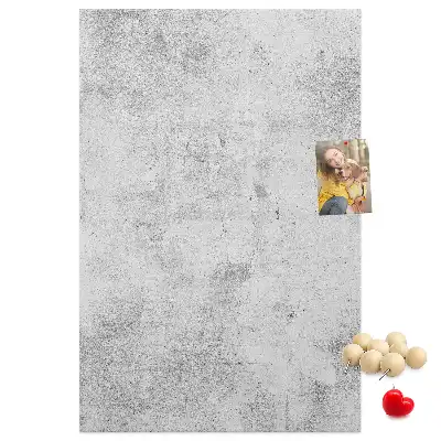 Tableau de liège décoratif Mur en béton