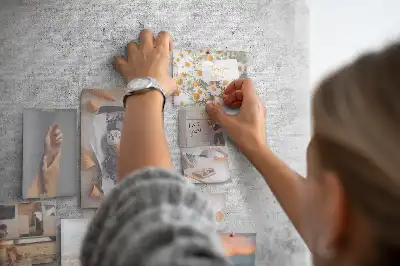 Tableau de liège décoratif Mur en béton