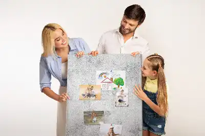 Tableau de liège décoratif Mur en béton