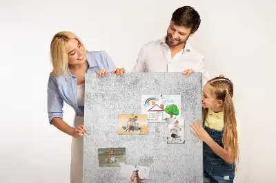 Tableau de liège décoratif Mur en béton