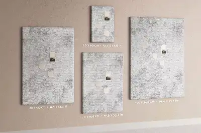 Tableau de liège décoratif Mur en béton