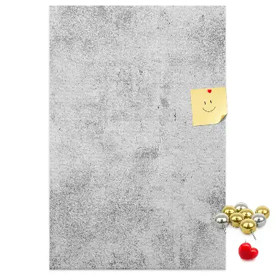 Tableau de liège décoratif Mur en béton