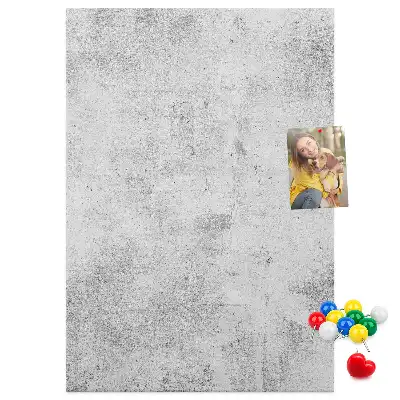 Tableau de liège décoratif Mur en béton