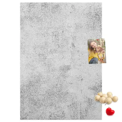 Tableau de liège décoratif Mur en béton