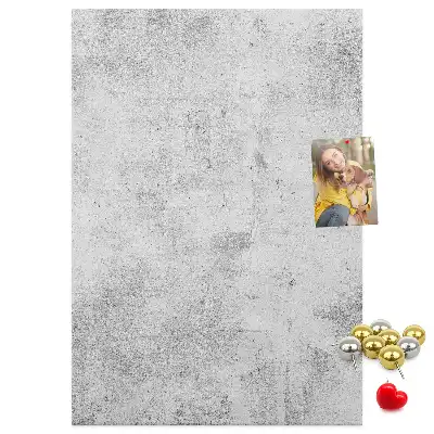 Tableau de liège décoratif Mur en béton