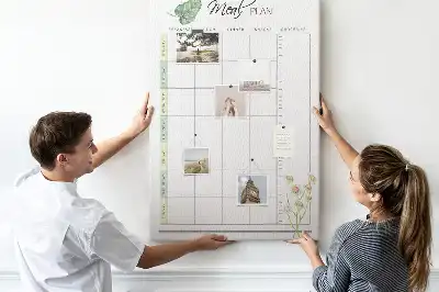 Tableau affichage liège Planificateur de repas