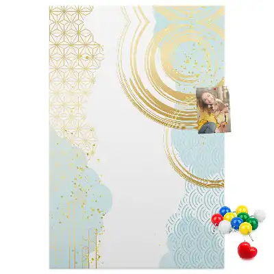 Tableau de liège décoratif Motif abstrait décoratif